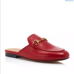 Gucci Princetown Leather Mules